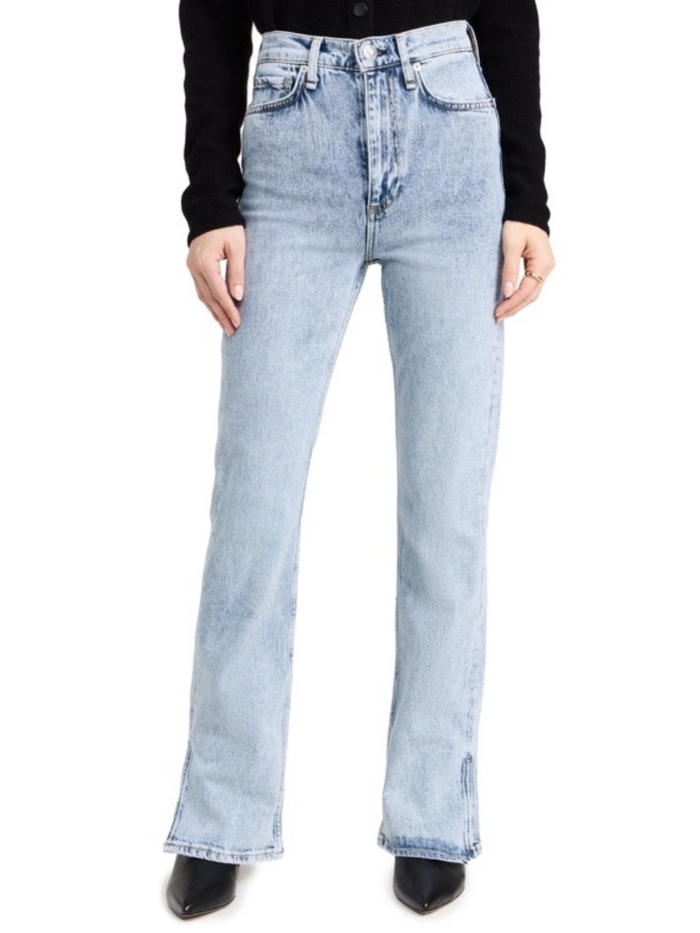 rag & bone Peyton High-Rise Boot Cut Light Wash Women’s Jeans